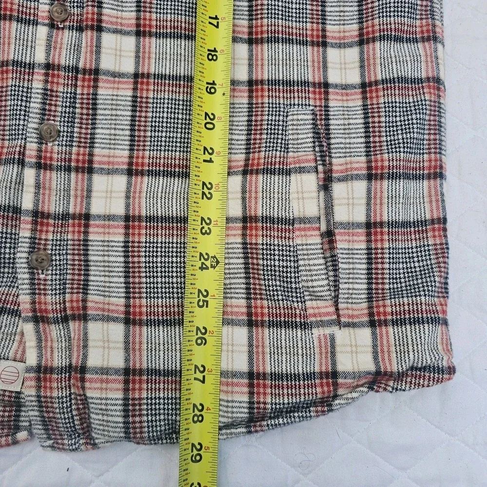 Marine Layer Camping Shirt Flannel Signature Plaid‎ Lined Mens Medium/Large